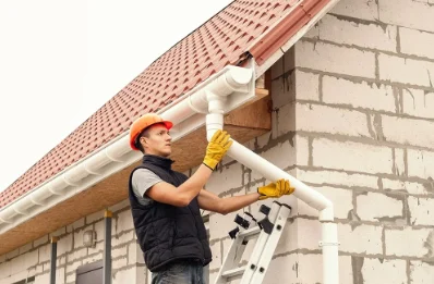Pose et remplacement de gouttières à Bessey-en-Chaume